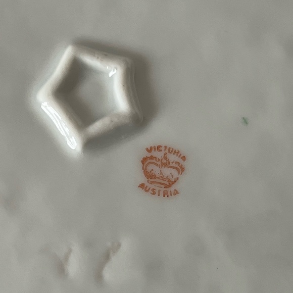 Antique Victoria Austria Porcelain Cabinet Portrait Bowl. Angelica Kaufman Scene - Picture 4 of 7